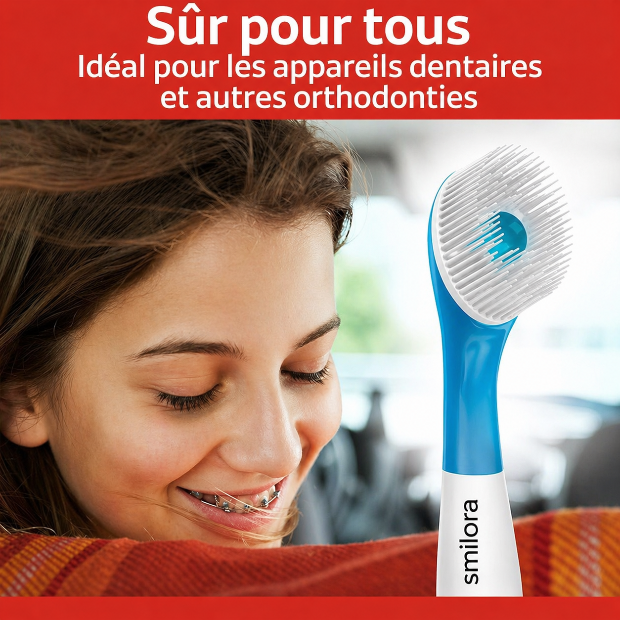 Mini brosse à dents sans eau – Hygiène instantanée partout