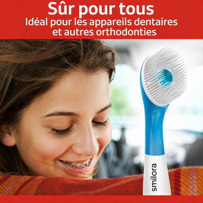 Mini brosse à dents sans eau – Hygiène instantanée partout